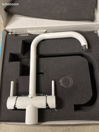 Robinet 3 voies Blanc pour osmoseur