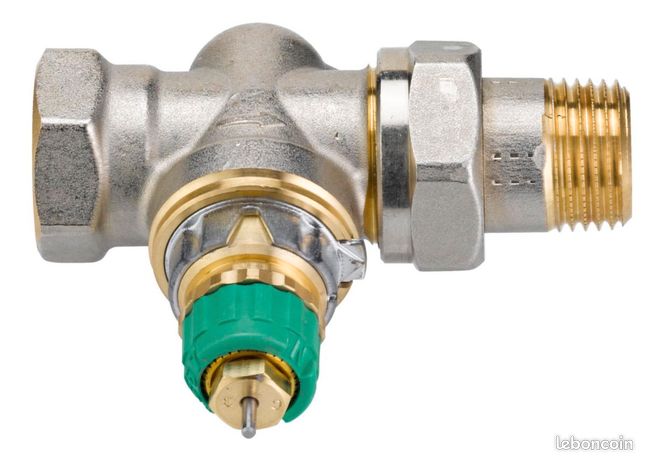 Robinets thermostatiques neufs DANFOSS auto-équilibrant DN 15 pour radiateurs
