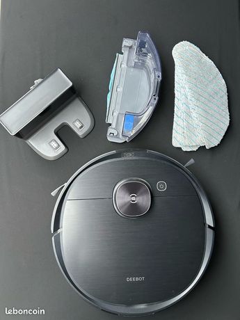 Robot aspirateur et laveur Ecovacs OZMO T8 AIVI