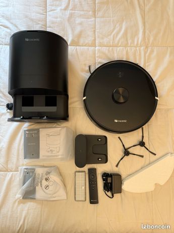Robot aspirateur Proscenic M7 Pro avec base poubelle