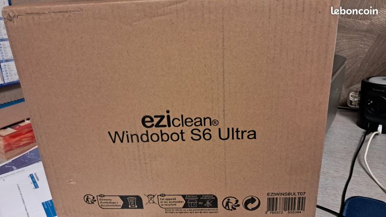 Robot lave vitres Eziclean Windobot S6 Ultra