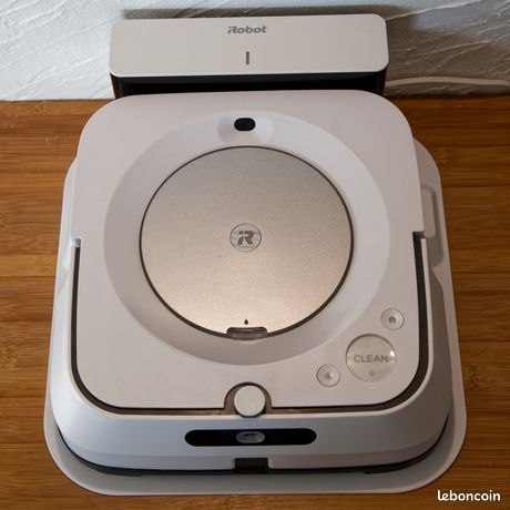 Robot laveur de sols Braava jet m6 connecté au Wi-Fi