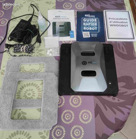 Robot laveur de vitres Eziclean S6 Ultra – Comme neuf, garanti 2026