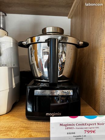 Robot Magimix Cook expert noir+ panier vapeur xl offert