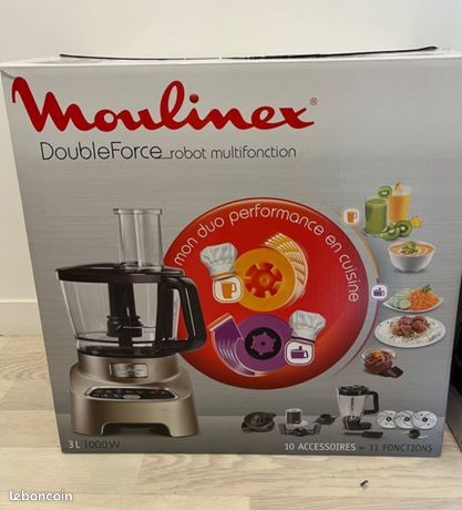 Robot multifonction moulinex double force