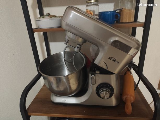Robot pâtissier pétrin Kealive 5 litres