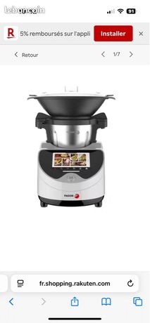 Robot de cuisine connecté multifonctions Fagor Connect FG0606