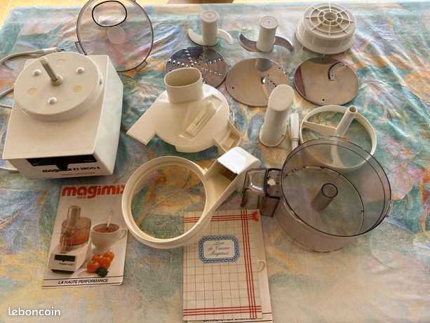 Robot de cuisine multifonction et centrifugeuse Magimix