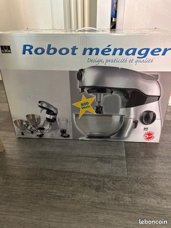 Robot ménager dans son emballage