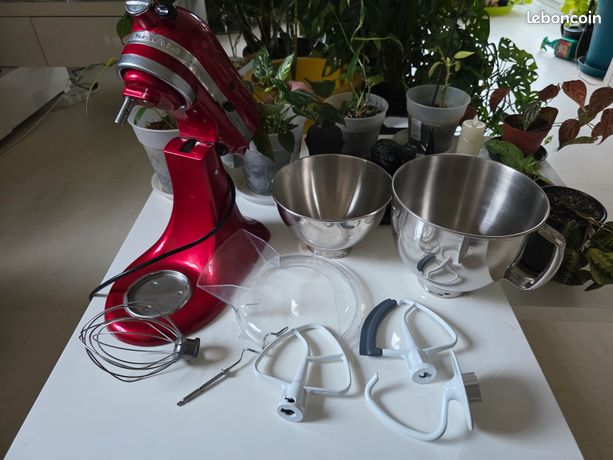 Robot Pâtissier Kitchenaid Rouge