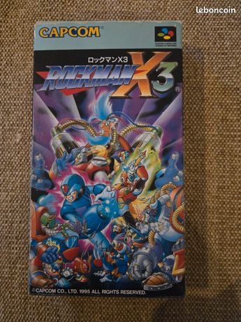 Rockman X3 Mega Man X3 Nintendo Super Famicom