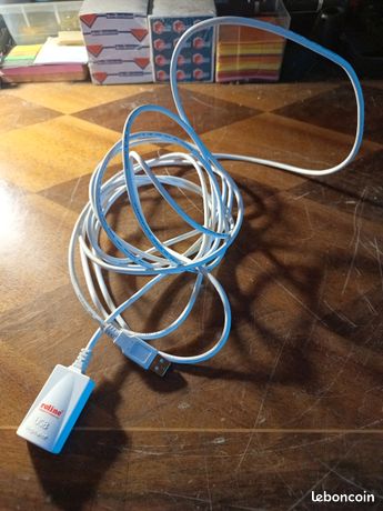 ROLINE Rallonge USB 2.0 Blanc 5 m