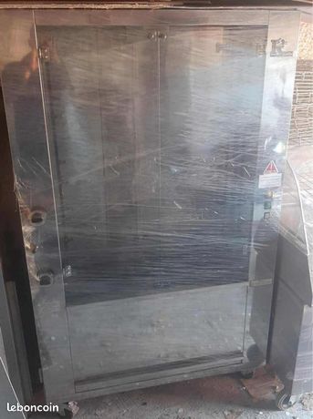 Rôtissoire à broche crapaudine gaz