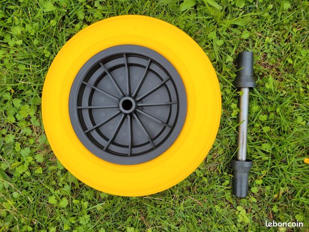 Roue brouette increvable