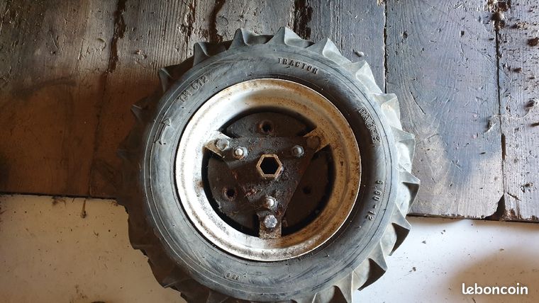 Roues de motoculteur