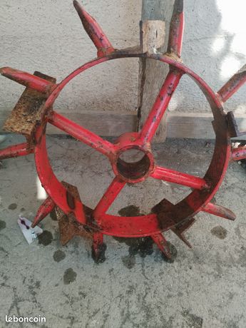 Roues fer motoculteur iseki ou autre en