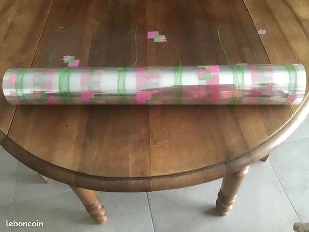 Rouleau papier cristal imprimé