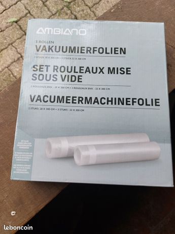 Rouleaux de films sous vide