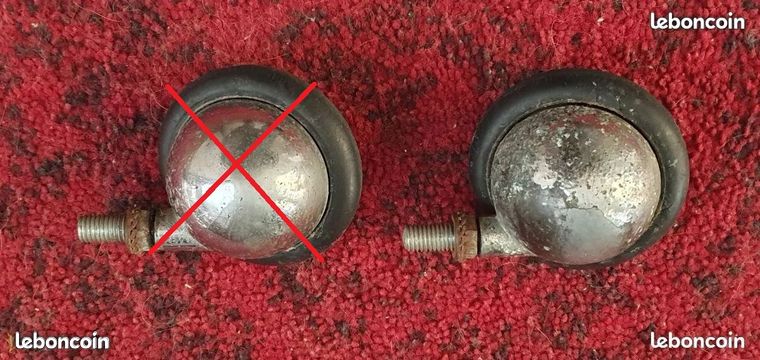 Roulettes Fauteuil industriel