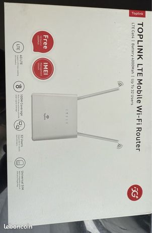 Routeur Wi-Fi Mobile 5G+ Blanc