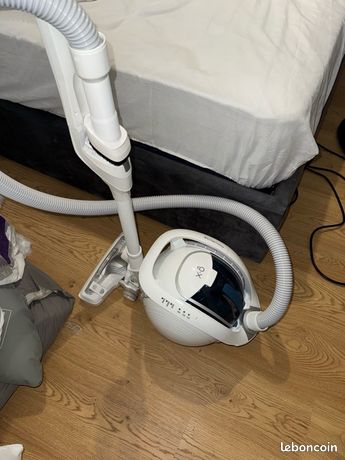 Rowenta X-Ô 90 IX7767EA Aspirateur Sans Fil Blanc/Bleu