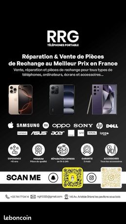 RRG Phone Service – Spécialiste iPhone & Samsung