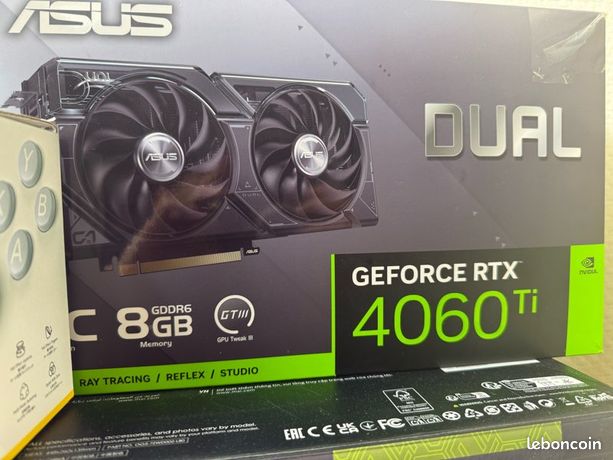 Rtx 4060ti 8Gb peu utilisé