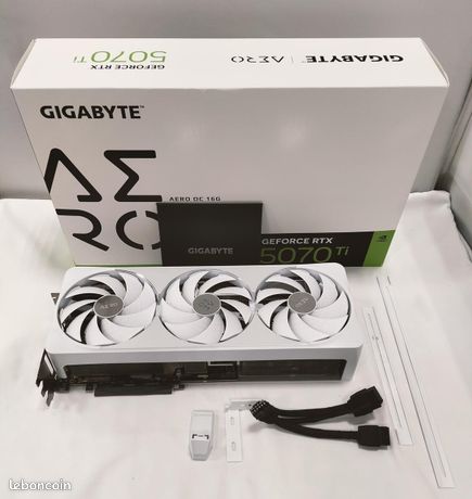 RTX 5070 Ti Aero OC 16 Go comme neuve