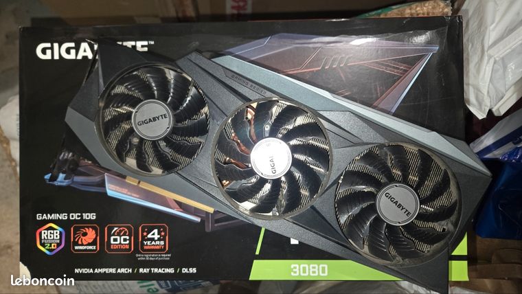 Rtx3080 gaming OC 10go gigabyte