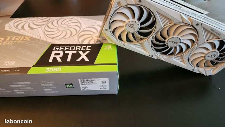RTX 3080 ROG Strix White V2 10Go