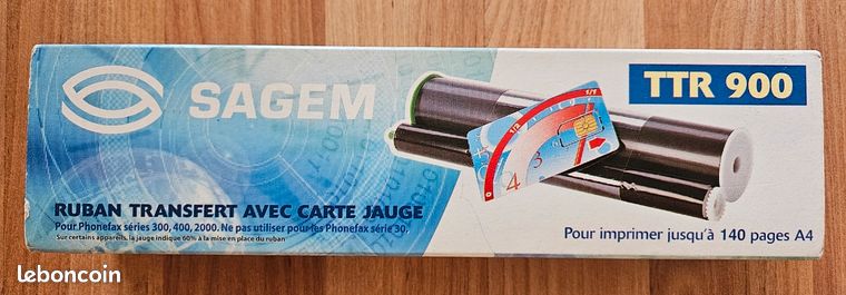 Ruban transfert Sagem TTR 900