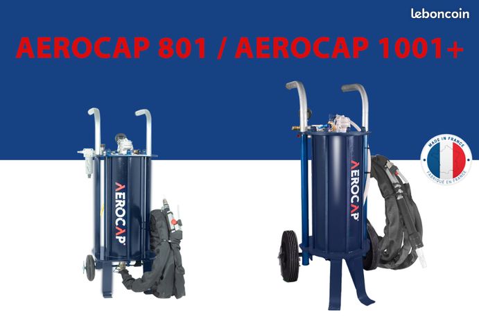 Sableuse 801/1001 pour aerogommage bois