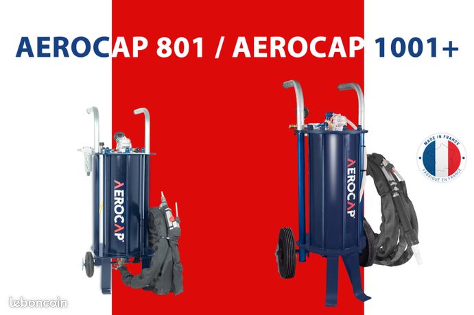Sableuse Aerogommeuse 801/1001