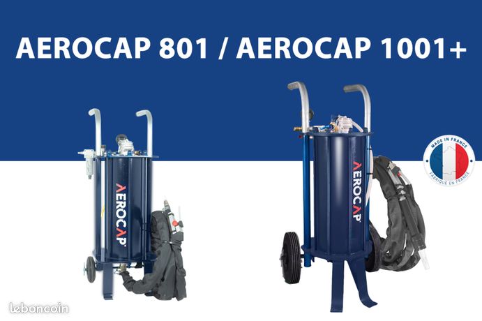 Sableuse aerogommeuse 801 fabriquée en France