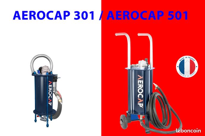 Sableuse Aerogommeuse pour meuble aerocap