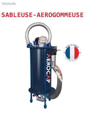 Sableuse aerogommeuse sablage bois