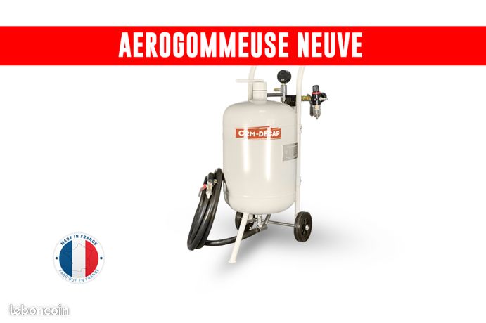 Sableuse aerogommeuse tout support