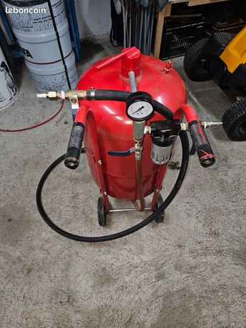 Sableuse aérogommeuse