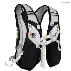 Sac à dos d'hydratation ultra léger pour homme et femme | Gilet d'hydratation | Gilet de course | Gilet de course | Pour la course le camping la randonnée