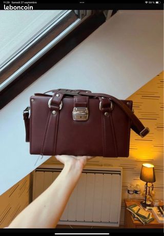 Sac en similicuir pour matériel photographique