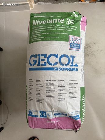 Sac ragréage fibré