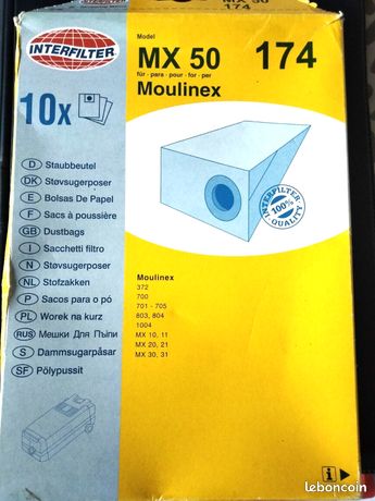 Sacs aspirateur MOULINEX