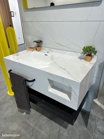 Salle de Bain complet meuble + miroir inclus