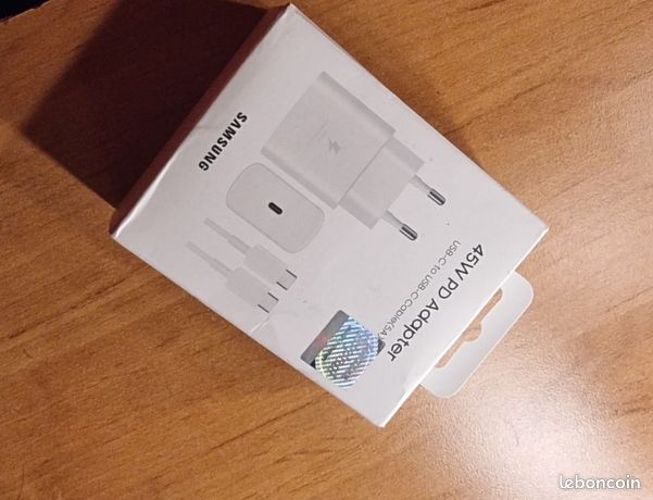Samsung 45W avec port USB-C Charge ultra rapide
