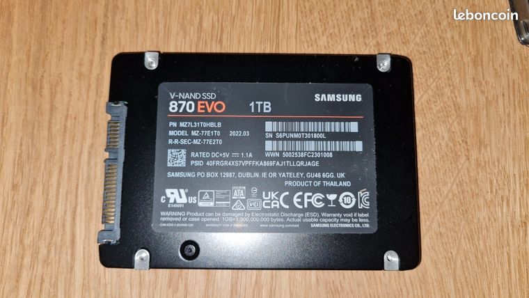 Samsung 870 EVO 1To