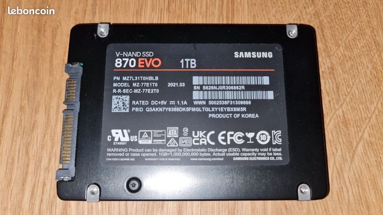 Samsung 870 EVO 1To