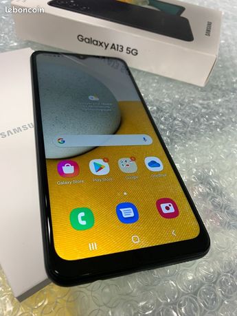 Samsung galaxy a13 5g dans sa boite
