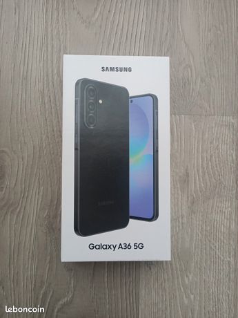 Samsung Galaxy A36 5G couleur noir Ram 6Go Stockage 128Go Neuf