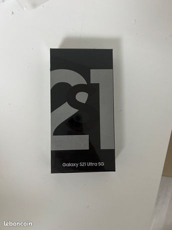 Samsung Galaxy s21 ultra 128 go jamais ouvert