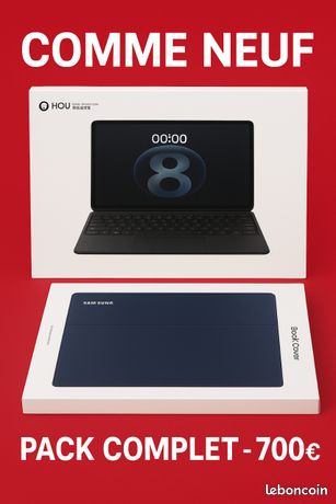 💻 Samsung galaxy tab s8+ – pack complet – NEUF 💻